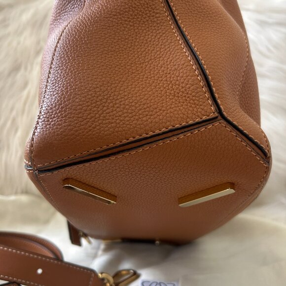 Loewe Edge Puzzle Bag, Large, Tan, with Dust Bag - Picture 6 of 15